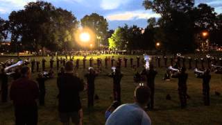 Carolina Crown 2015 hornline warm up DCI Finals [upl. by Auginahs]