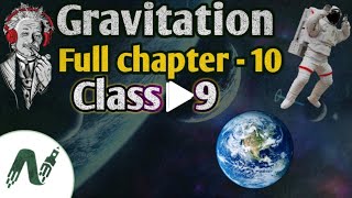 gravitation class 9  cbse  ncert  gravitation one shot [upl. by Nauqet122]