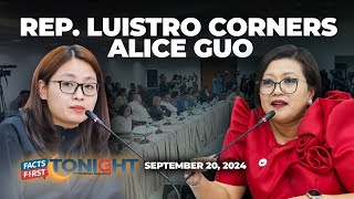 How Rep Jinky Luistro cornered Alice Guo [upl. by Ailaza]