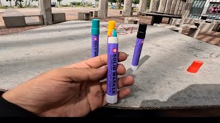 Sakura Solid marker review Graffiti tagging mission 18 [upl. by Voorhis]