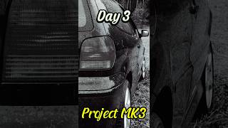 Fixing the broken window🙃  Project MK3  day3 project polo [upl. by Anivlem]