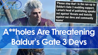 Baldurs Gate 3 Dev Pleads For End To Threats And Toxicity Against Larian Studios [upl. by Hey]