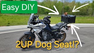 DIY Dog Carrier for Motorcycle [upl. by Durr557]