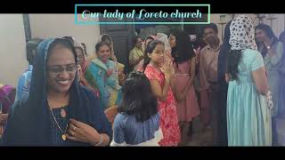 ജപമാല മാസ സമാപനം Our Lady of Loreto Church [upl. by Hildy]