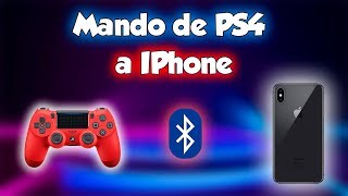 Cómo conectar mando de PS4 a IPhone  IOS  IPad [upl. by Callan]