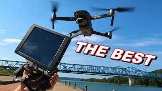 Drone CHASES Barge  DJI CrystalSky and Mavic Pro 2  TheRcSaylors [upl. by Wilie]