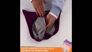 3 EverDry™ Bragas menstruales antifugas [upl. by Midas93]