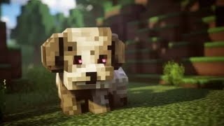 I tame a dog for me episode 1minecraftademongamerz53 [upl. by Evangelin]