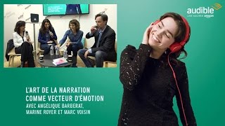 Salon du Livre 2017  Conférence  Lart de la narration [upl. by Reppep]