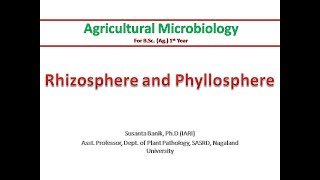 Rhizosphere and Phyllosphere  Introductory concepts and differences  Rhizoplane and Phylloplane [upl. by Rebmac]