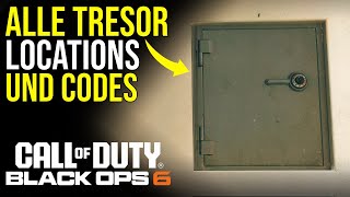 Call of Duty Black Ops 6  Alle Safe Codes amp Tresor Locations  Goldverkleidet Trophy Guide [upl. by Skvorak]