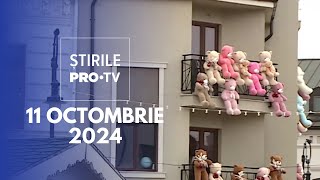 Știrile PRO TV  11 Octombrie 2024 [upl. by Alik343]