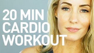 No Equipment Cardio Workout  20 Minutes [upl. by Debbra159]