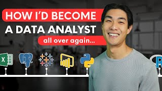 How Id learn to be a DATA ANALYST in 2024 IF I HAD TO START OVER [upl. by Janet]