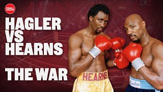 Hagler vs Hearns  The fight that turned into the war  Don Stradley [upl. by Adelheid]