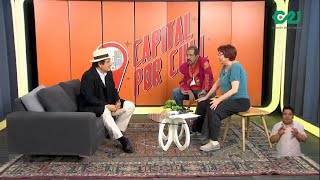 Entrevista sobre el nuevo espacio cultural en el Centro Histórico en el programa Capital por Cual [upl. by Zzahc]