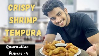 Quick amp Easy Crispy Prawn Tempura at home  Shrimp Tempura  Wild Cookbook [upl. by Aisayt503]