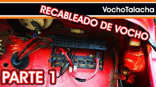 Recableado de vocho parte 1 ignición testigos de velocímetro y sistema de carga  VochoTalacha [upl. by Janessa409]