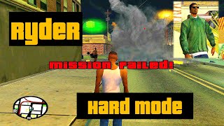 GTA San Andreas Ryder Hard Difficulty Mission 2 [upl. by Nylear927]