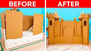 Build 2Storey Million Dollar Villa for Rich with Infinity Pool from Cardboard  DIY Miniature House [upl. by Nimajneb615]