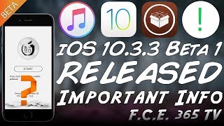 iOS 1033 Beta 1 RELEASED  Important Issue for Jailbreak [upl. by Akiwak]