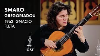 1962 Ignacio Fleta  Smaro Gregoriadou plays Bach Allemande BWV 1007 [upl. by Akimas]