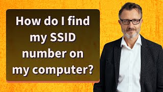 How do I find my SSID number on my computer [upl. by Aekan]