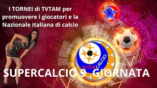 NONA GIORNATA DEL SUPERCALCIO DI TVTAM [upl. by Owades]