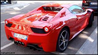 387  Italy Maranello  Ferrari 458 Spider HD [upl. by Llamaj]