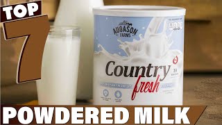 Powdered Milk Perfection Top 7 Picks for Your Kitchen [upl. by Esylle550]