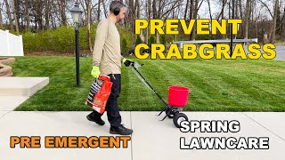 Stop Crabgrass From Growing  PreEmergent [upl. by Eenahpets157]