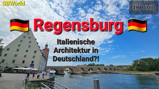 Regensburg  Eine Stadt an der Donau  4K UHD [upl. by Adley]