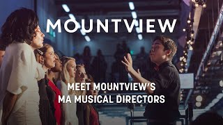 Meet Mountviews MA Musical Directors [upl. by Reinhard]