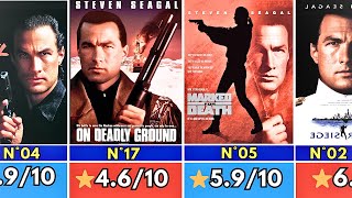 Top 40 Steven Seagal Movies from 1985 to 2023 [upl. by Herrera]