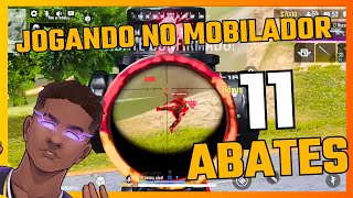 JOGANDO BLOOD STRIKE NO MOBILADOR  FIZ 11 ABATES NESSA PARTIDA [upl. by Randa561]