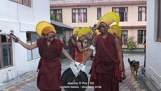 Jampa choekhorབྱམས་པ་ཆོས་འཁོར་།reel videohimalays monksKullu dhakpo monastery [upl. by Frydman]