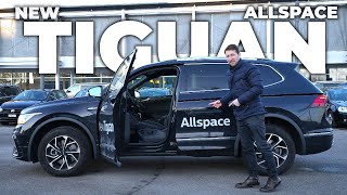 New Volkswagen Tiguan Allspace RLine 2022 Review  7 Seater [upl. by Rawley974]