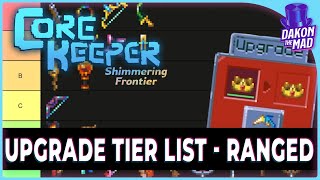 Core Keeper EA  Upgrade Tier List  Ranged Weapons [upl. by Isiad]