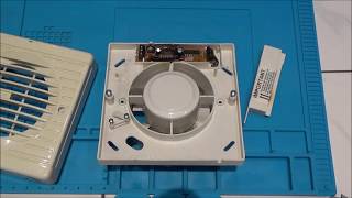 Whats inside Manrose CF200T extractor fan cleaning and testing [upl. by Gastineau473]