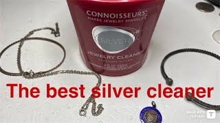 The best silver cleaner Connoisseurs for jewelry [upl. by Sumahs]