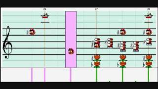 Yoshis Story  Yoshis Lullaby  Mario Paint Composer [upl. by Donall]