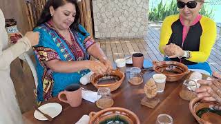 Ritual del lavado de manos en restaurant vegano apapachoa [upl. by Alexandro]