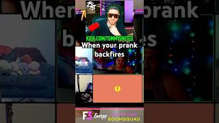 When your prank backfires funny comedy prank streamer viral arbys sizzler gamingmemes [upl. by Sachi]