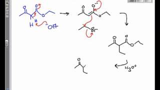 The Acetoacetic Ester Synthesis [upl. by Kylila]