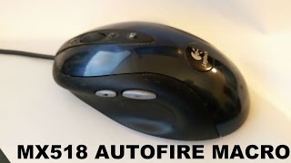 MX518 auto fire  auto clicker macro [upl. by Egrog99]