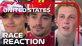 Drivers React After The Race  2024 United States Grand Prix [upl. by Joly368]