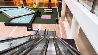 Schindler Escalators near Von Maur  Yorktown Center Lombard IL [upl. by Carlisle]