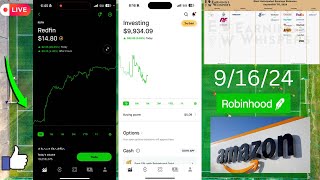 10000 Robinhood Portfolio  FDX amp LEN Earnings  SPY QQQ TSLA NVDA 📉 robinhood optionstrading [upl. by Carpio]