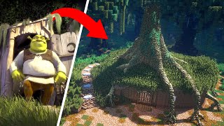 I Recreated SHREK In Minecraft In INSANE Detail [upl. by Tung]