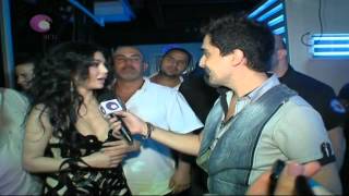 Arabica news haifa wehbi 1492012 كواليس حفل لبنان سوبر موديل [upl. by Jerry]